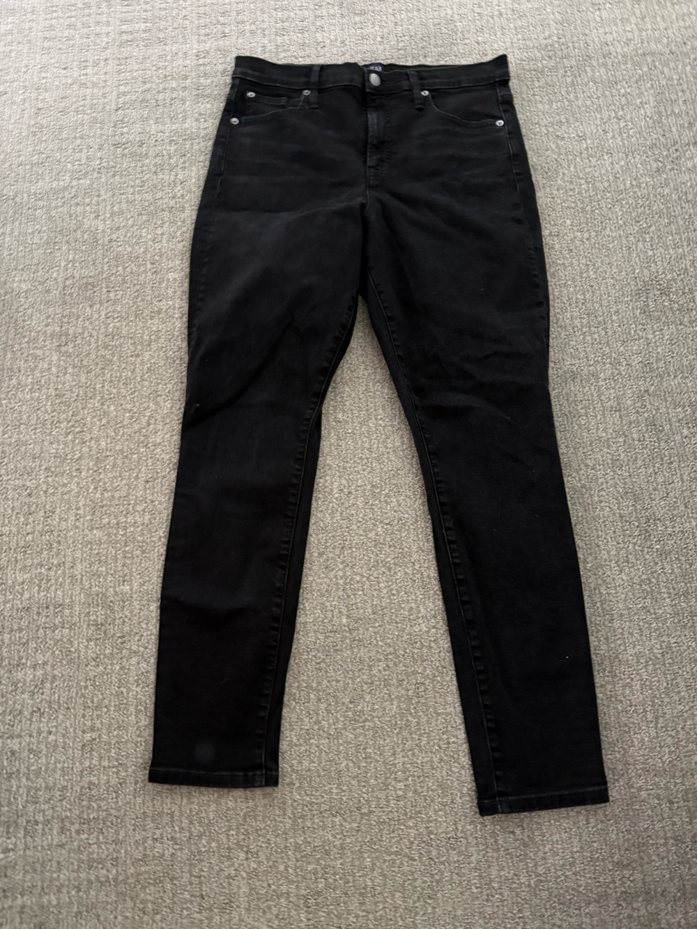 GAP Black High-Rise Skinny Jeans